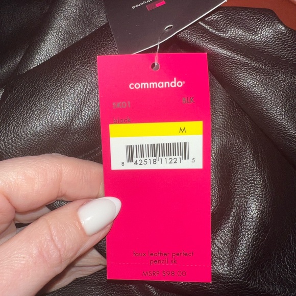 Commando faux leather pencil skirt - Picture 7 of 8